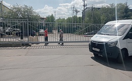 Производство и установка промышленных откатных ворот 15 метров